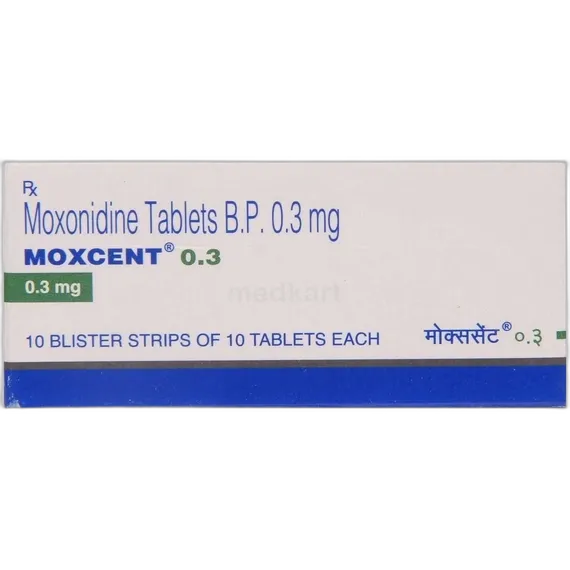 moxcent 0.3mg tablet 10's